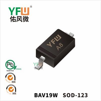BAV19W SOD-123_Marking:A8 Switching Diode_YFW brand